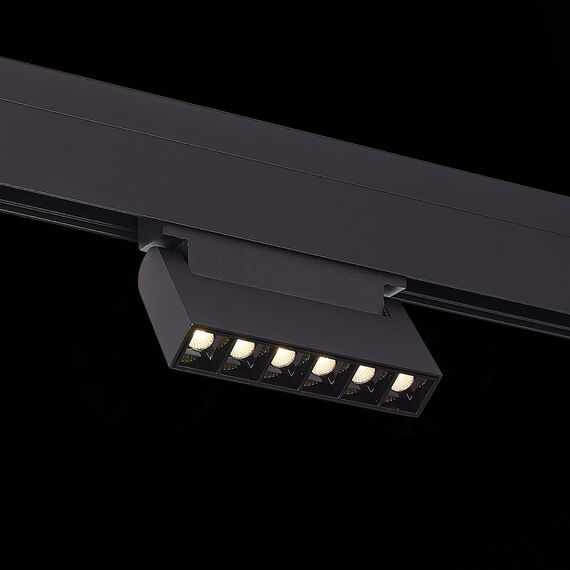 ST LUCE ST364.446.06 Магнитный трековый светильник Черный LED 1*6W 4000K 532Lm Ra>80 36° IP20 L120xW22xH108, изображение 8