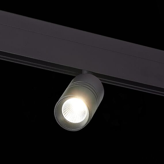 ST LUCE ST365.436.07 Магнитный трековый светильник Черный LED 1*7W 3000K 595Lm Ra>90 36° IP20 L-xW44xH90 48V, изображение 7