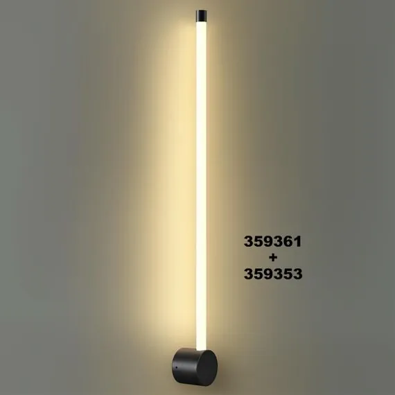 NOVOTECH 359353 KONST NT24 000 черный Светильник линейный светодиодный IP20 LED 10W 170-265V 3000K 944Лм VITZ, изображение 3