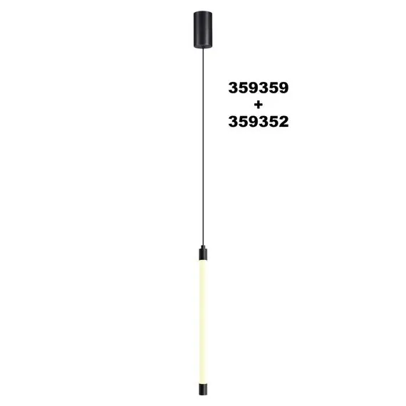 NOVOTECH 359352 KONST NT24 000 черный Светильник линейный светодиодный IP20 LED 6W 170-265V 4000K 480Лм VITZ, изображение 5