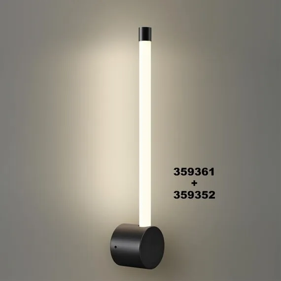 NOVOTECH 359352 KONST NT24 000 черный Светильник линейный светодиодный IP20 LED 6W 170-265V 4000K 480Лм VITZ, изображение 3