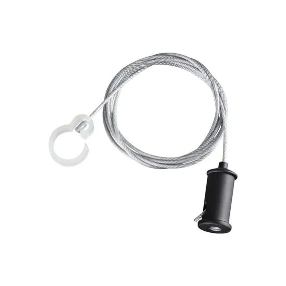 NOVOTECH 359136 KONST NT23 191 черный Подвесной комплект с 2-х метровым тросом IP20 RAMO