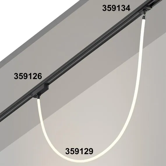 NOVOTECH 359129 KONST NT23 188 черный Светильник светодиодный IP20 LED 4000K 14W 170-265V 1400Лм RAMO, изображение 4