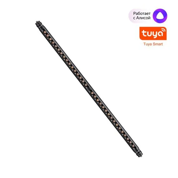 NOVOTECH 359367 KONST NT24 черный 000 Светильник диммир. со сменой цв. температ. (управл. - пульт ДУ или прилож. Smart Life) IP20 LED 16W 48V 3000-6000К GLAT