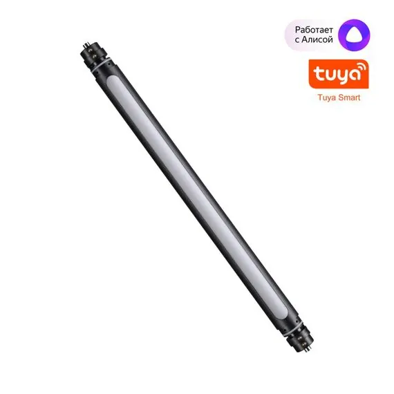 NOVOTECH 359362 KONST NT24 000 черный Светильник диммир. со сменой цв. температ. (управл. - пульт ДУ или прилож. Smart Life) IP20 LED 8W 48V 3000-6000К GLAT