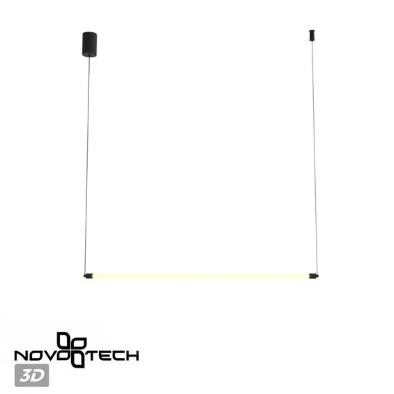NOVOTECH 359360 KONST NT24 000 черный Корпус накладной с драйвером для подвесного горизонтального монтажа светильников 359343-359358 IP20 8-24W 170-265V VITZ, изображение 5