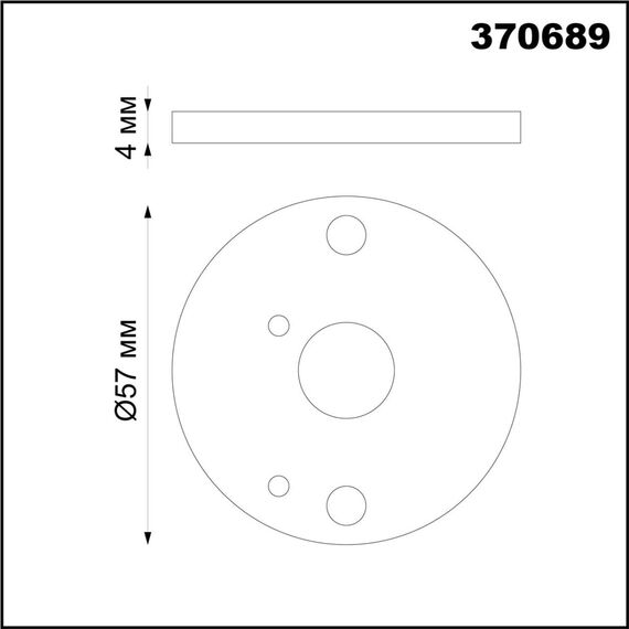 NOVOTECH 370689 KONST NT19 172 серебро Накладной светильник без плафона (плафоны арт. 370694-370711) IP20 GU10 UNITE, изображение 2
