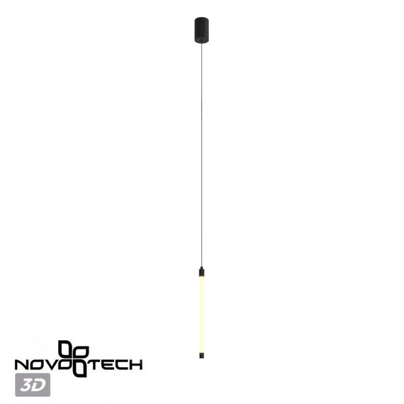 NOVOTECH 359359 KONST NT24 000 черный Корпус накладной с драйвером для подвесного вертикального монтажа светильников 359343-359358 IP20 8-24W 170-265V VITZ, изображение 8