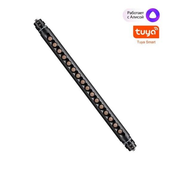 NOVOTECH 359366 KONST NT24 черный 000 Светильник диммир. со сменой цв. температ. (управл. - пульт ДУ или прилож. Smart Life) IP20 LED 8W 48V 3000-6000К GLAT