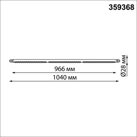 NOVOTECH 359368 KONST NT24 черный 000 Светильник диммир. со сменой цв. температ. (управл. - пульт ДУ или прилож. Smart Life) IP20 LED 24W 48V 3000-6000К GLAT, изображение 2