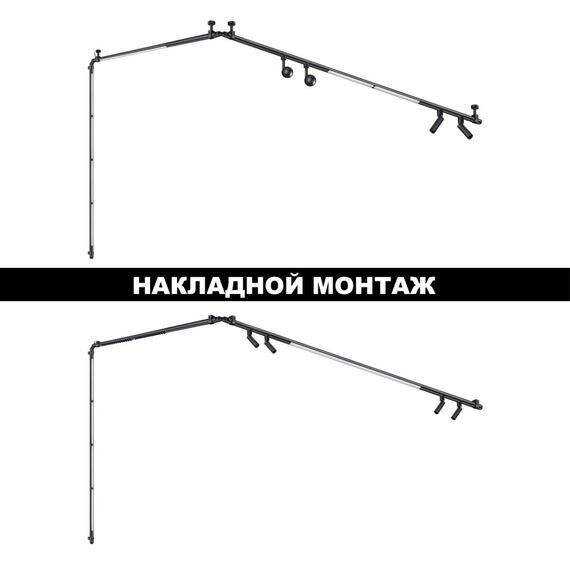 NOVOTECH 359376 KONST NT24 черный 000 Светильник диммир. со сменой цв. температ. (управл. - пульт ДУ или прилож. Smart Life) IP20 LED 14W 48V 3000-6000К GLAT, изображение 4