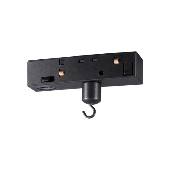 NOVOTECH 359141 KONST NT23 068 черный Адаптер/держатель для низковольтного трека FLUM без токопровода для арт. 359137-359140 IP20 RAMO