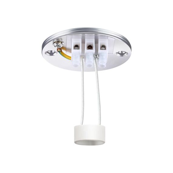 NOVOTECH 370689 KONST NT19 172 серебро Накладной светильник без плафона (плафоны арт. 370694-370711) IP20 GU10 UNITE