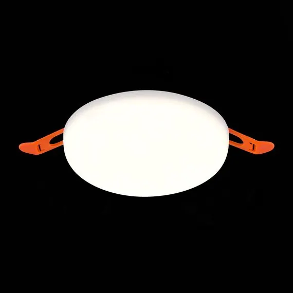 ST LUCE ST700.538.16 Светильник встраиваемый. Белый LED 1*16W 3000K 1 380Lm Ra80 180° IP44 D120xH20 85-265V, изображение 11