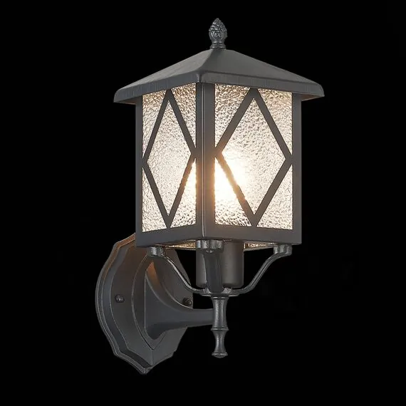 ST LUCE SL084.401.01 Светильник уличный настенный ST-Luce Черный/Черный, Прозрачный E27 1*60W, изображение 5