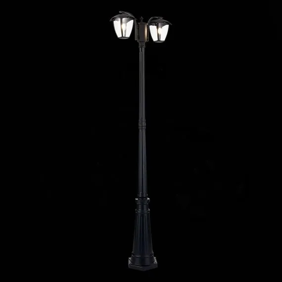 ST LUCE SL081.405.02 Светильник уличный наземный ST-Luce Черный/Черный, Прозрачный E27 2*40W, изображение 4