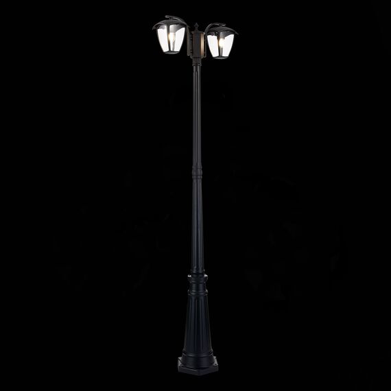 ST LUCE SL081.405.02 Светильник уличный наземный ST-Luce Черный/Черный, Прозрачный E27 2*40W, изображение 4