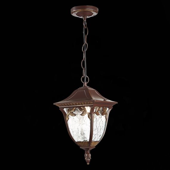 ST LUCE SL083.703.01 Светильник уличный подвесной ST-Luce Кофейный/Кофейный, Прозрачный E27 1*60W, изображение 5