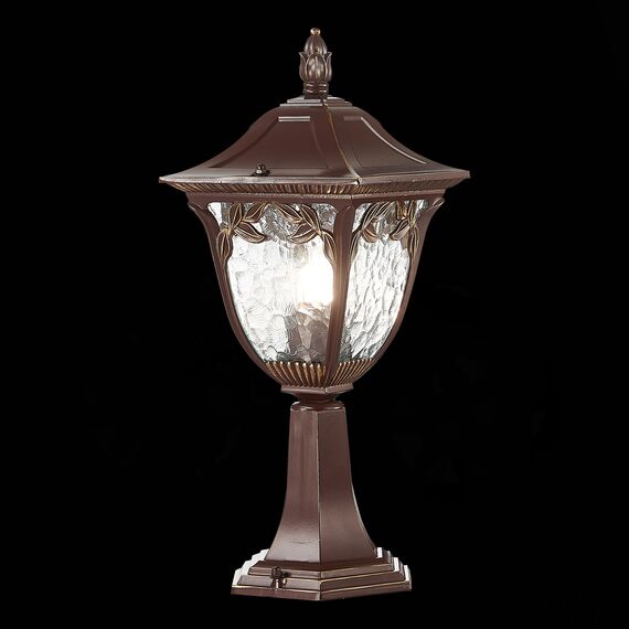 ST LUCE SL083.705.01 Светильник уличный наземный ST-Luce Кофейный/Кофейный, Прозрачный E27 1*60W, изображение 4