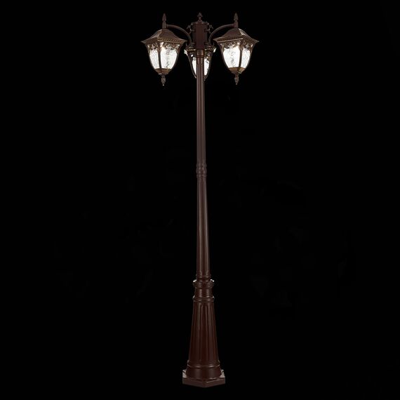 ST LUCE SL083.705.03 Светильник уличный наземный ST-Luce Кофейный/Кофейный, Прозрачный E27 3*60W, изображение 6