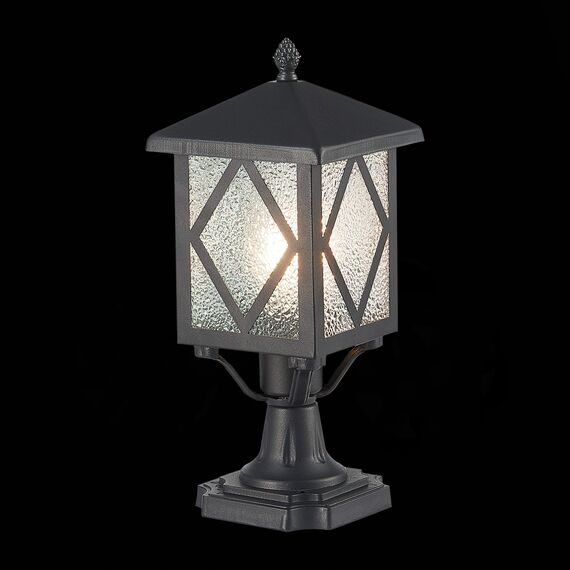 ST LUCE SL084.405.01 Светильник уличный наземный ST-Luce Черный/Черный, Прозрачный E27 1*60W, изображение 5