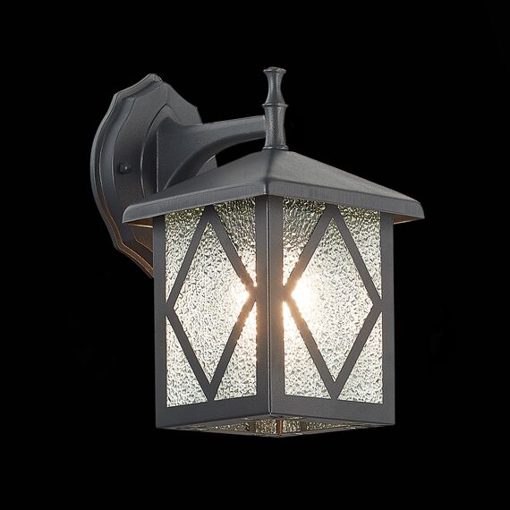 ST LUCE SL084.411.01 Светильник уличный настенный ST-Luce Черный/Черный, Прозрачный E27 1*60W, изображение 6
