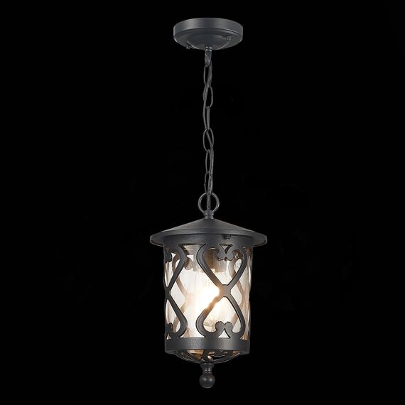 ST LUCE SL085.403.01 Светильник уличный подвесной ST-Luce Черный/Черный, Прозрачный E27 1*60W LORNE, изображение 2