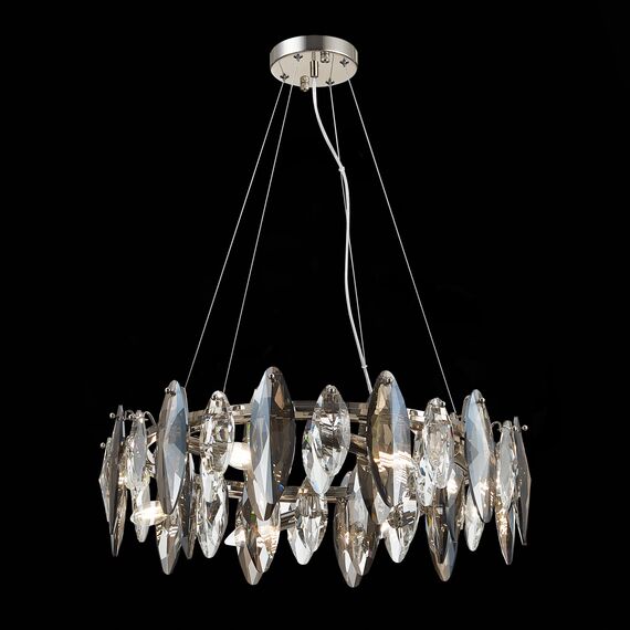 ST LUCE SL1227.103.08 Люстра подвесная ST-Luce Никель/Прозрачный E14 8*40W, изображение 5
