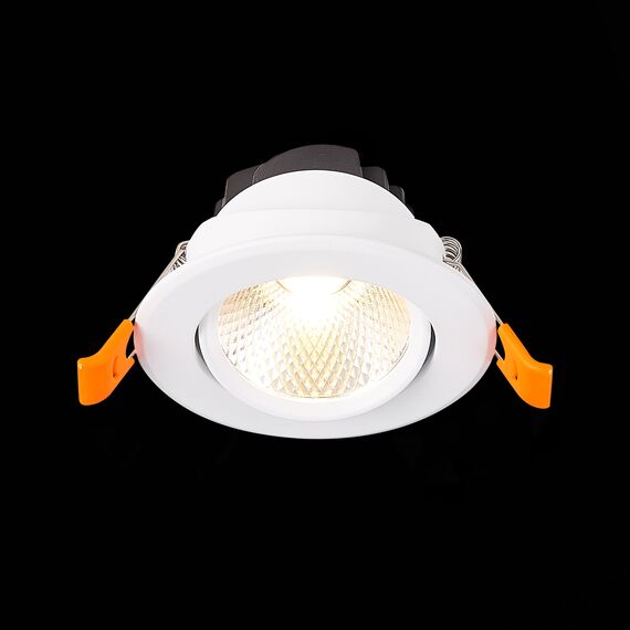 ST LUCE ST211.538.08.36 Светильник встраиваемый. Белый LED 1*8W 3000K 640Lm Ra80 36° IP20 D86xH50 220-240V, изображение 9