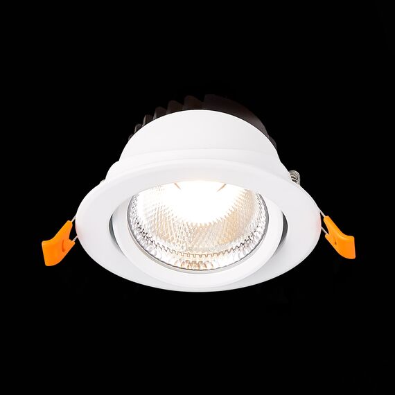ST LUCE ST211.538.10.36 Светильник встраиваемый. Белый LED 1*10W 3000K 750Lm Ra80 36° IP20 D109xH65 220-240V, изображение 9
