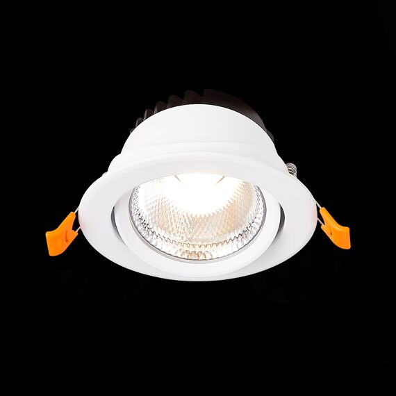 ST LUCE ST211.548.10.36 Светильник встраиваемый. Белый LED 1*10W 4000K 750Lm Ra80 36° IP20 D109xH65 220-240V, изображение 9