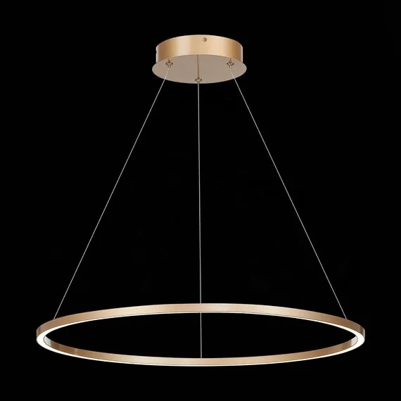 ST LUCE ST605.243.34 Светильник подвесной ST-Luce Золотистый/Белый LED 1*34W 4000K, изображение 3