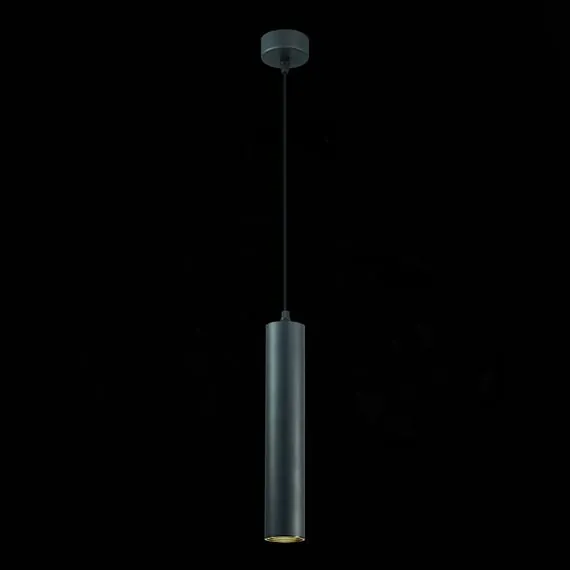 ST LUCE ST151.403.01 Светильник подвесной Черный GU10 1*50W  IP20 D54xH290 220V Без ламп, изображение 4