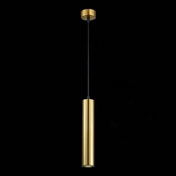 ST LUCE ST151.303.01 Светильник подвесной Золотистый GU10 1*50W  IP20 D54xH290 220V Без ламп, изображение 3