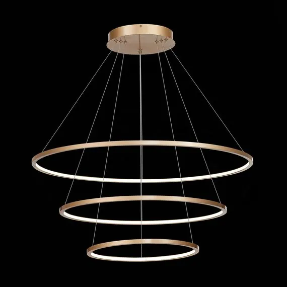 ST LUCE ST603.243.114 Светильник подвесной ST-Luce Золотистый/Белый LED 1*114W 4000K, изображение 3