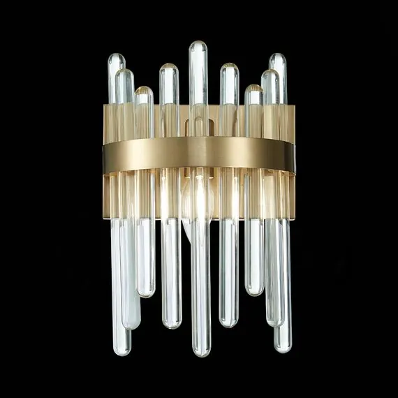 ST LUCE SL1167.301.01 Бра ST-Luce Латунь/Латунь, Прозрачный E14 1*40W, изображение 3