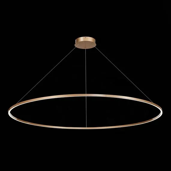 ST LUCE ST605.243.72 Светильник подвесной ST-Luce Золотистый/Белый LED 1*72W 4000K, изображение 6
