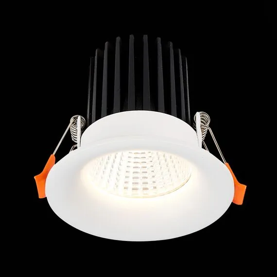 ST LUCE ST703.548.10 Светильник встраиваемый. Белый LED 1*10W 4000K 900Lm Ra>90 38° IP20 D85xH75 170-240V, изображение 8