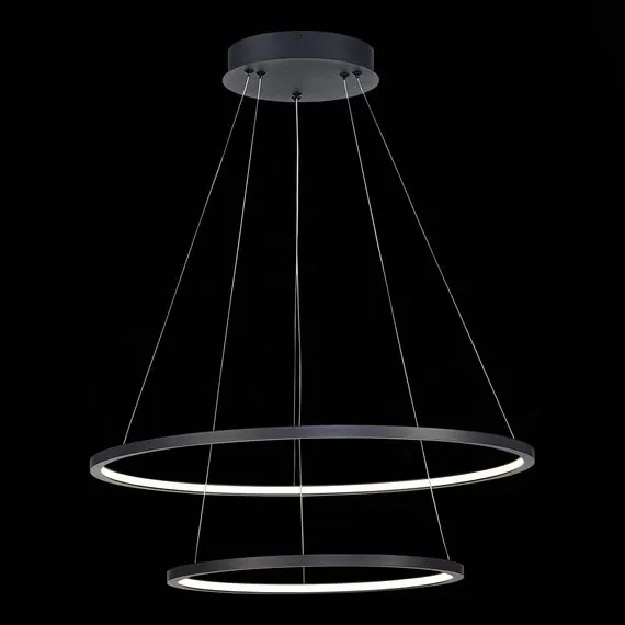ST LUCE ST603.443.56 Светильник подвесной ST-Luce Черный/Белый LED 1*56W 4000K, изображение 4