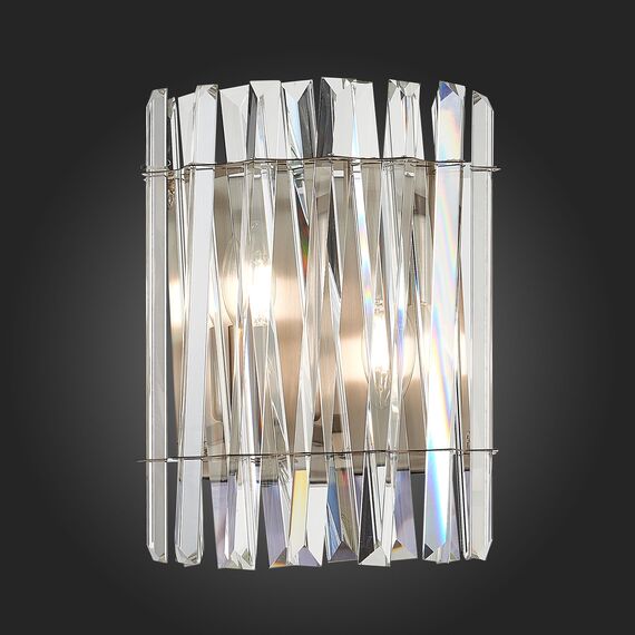 ST LUCE SL1170.101.02 Бра ST-Luce Никель/Прозрачный E14 2*40W FABIO, изображение 11