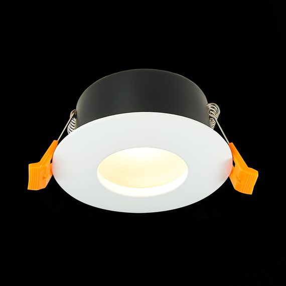 ST LUCE ST213.508.01 Светильник встраиваемый. Белый GU10 1*50W  IP44 D84xH50 220V Без ламп, изображение 5