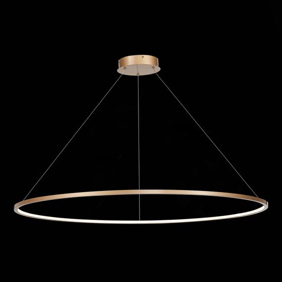 ST LUCE ST603.243.57 Светильник подвесной ST-Luce Золотистый/Белый LED 1*57W 4000K, изображение 4