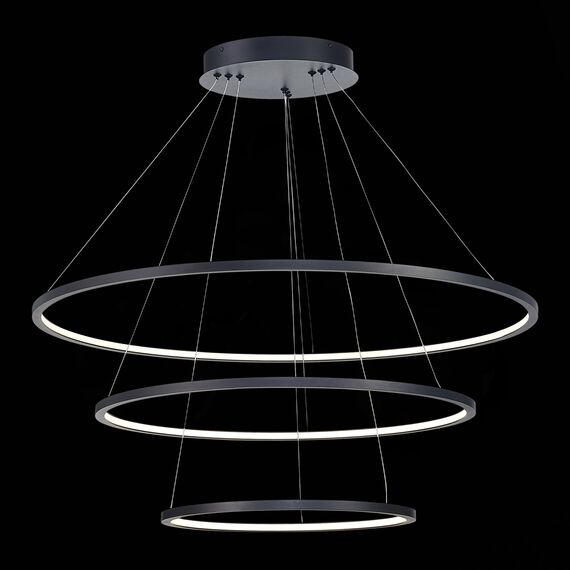 ST LUCE ST603.443.114 Светильник подвесной ST-Luce Черный/Белый LED 1*114W 4000K, изображение 3