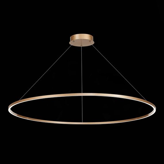 ST LUCE ST605.243.57 Светильник подвесной ST-Luce Золотистый/Белый LED 1*57W 4000K, изображение 5