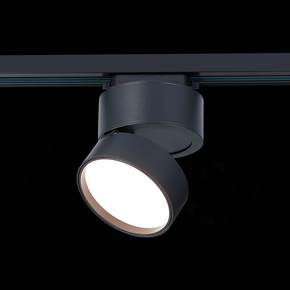 ST LUCE ST651.436.14 Светильник трековый Черный LED 1*14W 3000K 1 100Lm Ra>90 120° IP20 D104xH128 170-240VV, изображение 5