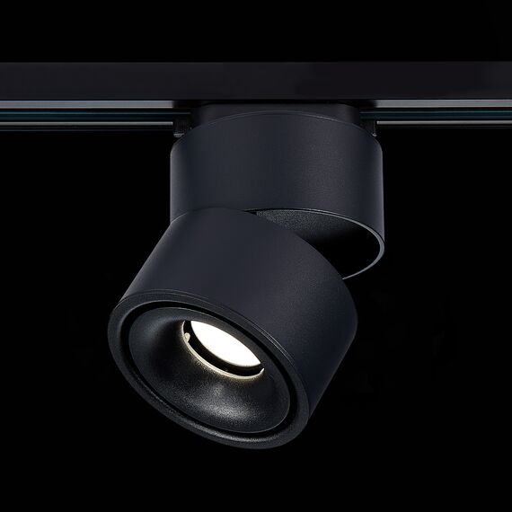 ST LUCE ST652.436.12 Светильник трековый Черный LED 1*12W 3000K 1 000Lm Ra>90 36° IP20 D100xH136 170-240VV, изображение 9