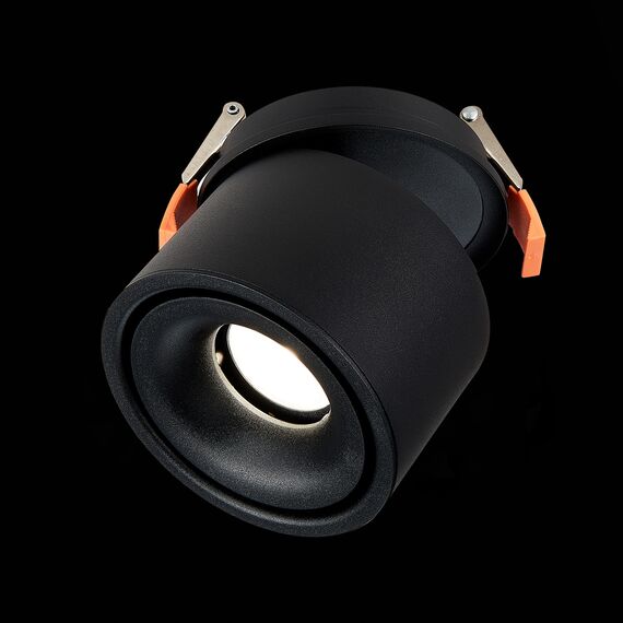 ST LUCE ST652.448.12 Светильник встраиваемый. Черный LED 1*12W 4000K 1 000Lm Ra>90 36° IP20 D100xH105 170-240VV, изображение 12