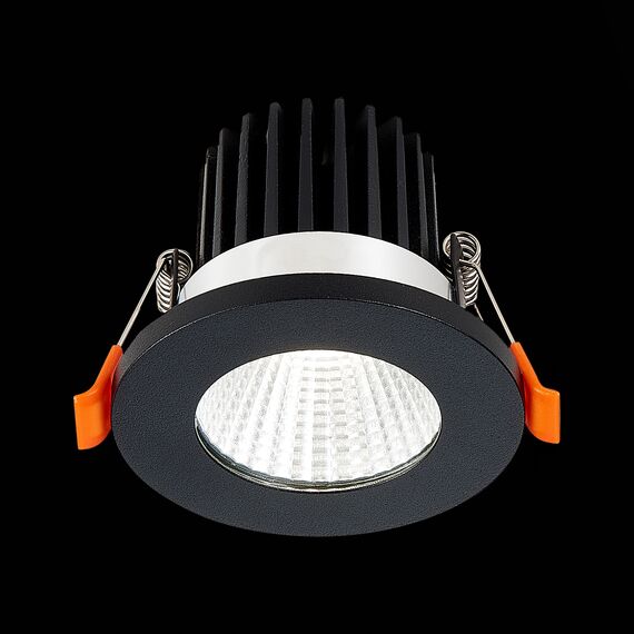 ST LUCE ST704.448.10 Светильник встраиваемый. Черный LED 1*10W 4000K 900Lm Ra>90 38° IP20 D80xH60 170-240V, изображение 8