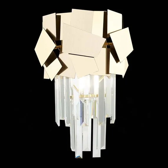 ST LUCE SL1232.201.01 Бра ST-Luce Золотистый/Прозрачный, Золотистый E14 1*60W, изображение 3