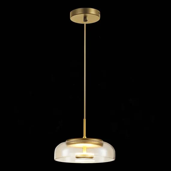 ST LUCE SL6002.203.01 Подвес ST-Luce Золотистый/Янтарный LED 1*7W 4000K, изображение 4